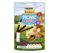 Friskies Picnic Variety - Snacks para perro adulto - Pollo, cordero y vaca - Cantidad: 150 g