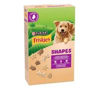 Purina Friskies Shapes, Snack, premios, Galletas para perros , 6 packs de 800g
