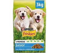Purina Friskies Vitafit Junior Pienso para Perro Cachorro, Junior, Bebé con Pollo, 4 bolsas de 3kg