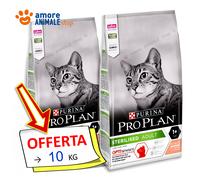 Purina Pro Plan Sterilised Vital Function - Pienso para Gatos Adultos Rico en salmón, 10 kg