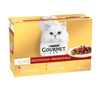 Purina Gourmet Gold Bocaditos En Salsa Surtido Multipack Pack 48 X 85 Gr