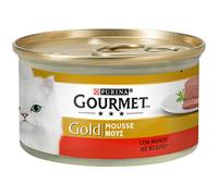 Purina Gourmet Gold Húmedo Gato espuma, 24 latas de 85 g cada una, paquete de 24 x 85 g