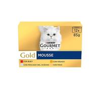 Purina Gourmet Gold Mousse Pack Surtido - Pack 12 Latas 85 gr