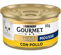 Purina Gourmet Gold Mousse con Pollo Gato Latas 12 x 85 gr