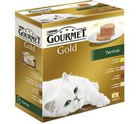 Purina Gourmet Gold Terrine Pack Surtido Gato Latas 8 x 85 gr