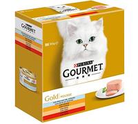 Purina Gourmet Gold Mousse Pack Surtido Gato Latas 8 x 85 gr