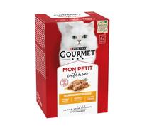 Purina Gourmet Mon Petit Selección de Aves Sobres para Gatos 6 x 50 gr