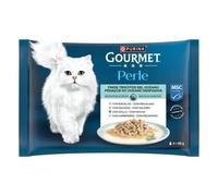 Purina Gourmet Perle Finos Trocitos del Océano en Salsa Surtido Gatos 4 x 85 gr