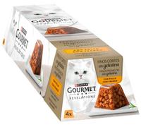 Purina Gourmet Revelations Finos Cortes en Gelatina con Pollo para Gatos 4 x 57 gr