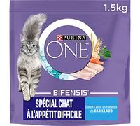 Purina One - Alimento Especial al Cabillaud/Trucha con apetito difícil para Gatos 1,5 kg