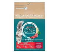 Purina ONE Bifensis Comida Pienso para Gato Esterilizado Adulto con Buey, Bolsa de 2,8kg