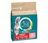 Purina ONE Bifensis Comida Pienso para Gato Esterilizado Adulto con Salmón, Bolsa de 2,8kg