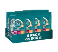 Purina ONE Bifensis pienso gato Cuidado Urinario 8x800 g | Alimento seco para gatos adultos con pollo y trigo