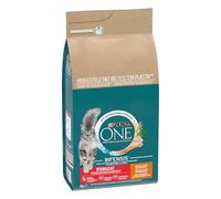 PURINA ONE Bifensis, Pienso para Gato Esterilizado Adulto, Comida Seca para Gatos con Pollo y Trigo, 1 Saco de 6kg