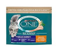 Purina One Bifensis Sterilcat Hairball Croquetas Gatos Esterilizados Pollo y Cereales 800 g