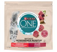 PURINA ONE Bifensis Sterilcat Pienso para gatos adultos rico en carne de vacuno 1,1 kg