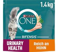 PURINA ONE Bifensis Urinary Care Comida para Gatos Seca, Rica en Pollo, 6 Unidades (6 x 1,4 kg)