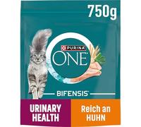 PURINA ONE Bifensis Urinary Health Comida para Gatos Seca, Rica en Pollo, 6 Unidades (6 x 750 g)