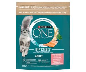Purina One Cat Alimento Adulto con Salmón para Gatos 800g