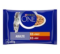 Purina One - Gato Adulto, 4 x 85 g