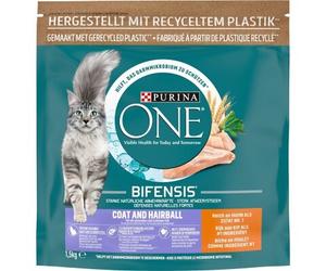 Purina One Gato Seco Bola de Pelo Pollo 1,5 kg