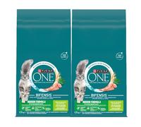 Purina One Indoor Formula Pavo y Trigo Comida para gatos adultos 2x9.75kg
