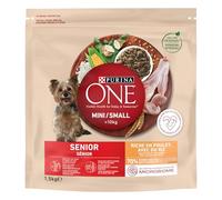 Purina ONE Mini <10kg pienso perro pequeño Senior Pollo 6x1,5 kg