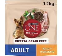 Purina ONE Mini <10kg pienso perro pequeño sin cereales Pollo 6x1,2 kg