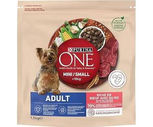 Purina One My Dog is… Perro Mini Adulto Buey y Arroz 1,5kg
