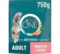PURINA One Sucha Karma dla dorosłych kotów Bogata w łososia 6x750g
