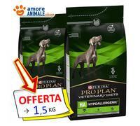 Purina Perro Pro Plan →Veterinary Diets Ha , Hipoalergénico - 1,5/3/11 KG Perro