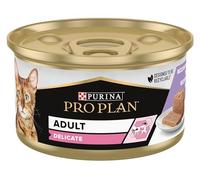 Pro Plan Adult Delicate Pavo Lata Gatos 24 x 85 gr