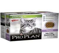Pro plan húmedo gato esterilizado senior 7+ pavo 10x85 gr