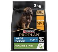 Purina Pro Plan Comida Seco para Cachorro Grande Robusto con Optistart, Sabor Pollo - 3 Kg