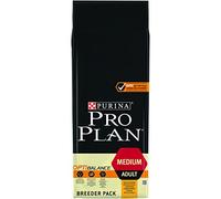 PURINA Pro Plan Comida Seco para Perro Adulto Mediano con Optibalance, Sabor Pollo - 18 Kg