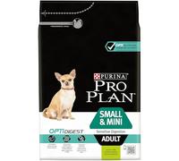 Purina Pro Plan Comida Seco para Perro Adulto Pequeños y Mini con Optidigest, Sabor Pollo - 3 Kg
