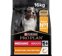Purina Pro Plan Medium Adult Everyday Nutrition Pienso para Perro Mediano Adulto con Pollo, Saco de 16kg