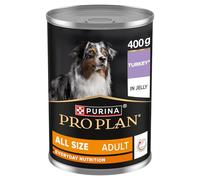 PURINA Pro Plan Perro Adulto | Alimento Completo Mojado en Jalea para Perros Adultos | Ayuda a Mantener un Pelo Brillante y una Piel Saludable | INGREDIENTE N° 1: Pavo