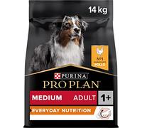 Purina Pro Plan Medium Adult Balance Pienso para Perro Mediano Adulto con Pollo, 4 bolsas de 3kg