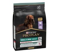 Purina Pro Plan Small Adult Grain Free Pienso para Perro Pequeño, Mini, Digestión Sensible sin Cereales con Pavo, 4 bolsas de 2,5kg