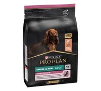 Purina Pro Plan – Pienso Adulto Small & Mini Piel sensible – Salmón – 3 kg