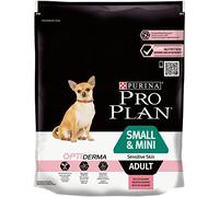 Purina Pro Plan Small & Mini, Comida Seco para Perro Adulto con Optiderma, Sabor Salmón - 700 g