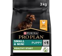 Purina Pro Plan Small Puppy Start Pienso para Perro pequeño, Mini, Cachorro, Junior, Bebé con Pollo, 4 bolsas de 3kg