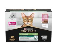 Pro plan húmedo gato esterilizado salmón y atún 12x85 gr