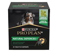 Purina Pro Plan Suplemento Perro Natural Defences, Anticuerpos, sistema inmunológico, salud, probiótico, Defensas naturales, contiene 4 paquetes de 67gr