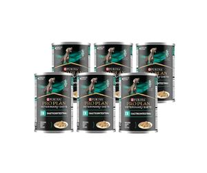 PURINA Pro Plan Veterinary Diets ES Gastrointestinal Perro 6x400g + Dolina Noteci 4Vets Gastro Intestinal para perros 6x400g