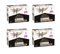 PURINA Pro Plan Veterinary Diets NF Renal Function Advanced Care Pollo | 10 x 85 g | Alimento dietético Completo para Gatos Adultos en bolsitas Frescas | Función renal