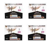 Purina Pro Plan Veterinary Diets NF RENAL Function Advanced Care Salmon | Pack de 4 | 4 x 10 x 85 g | Bolsa fresca | Puede ayudar a apoyar la función renal de los gatos