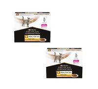 PURINA PRO PLAN Veterinary Diets NF Renal Function Early Care Pollo | Paquete Doble | 2 x 10 x 85 g | Alimento dietético Completo para Gatos Adultos en Bolsa Fresca | para favorecer la función renal