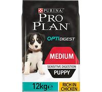 Purina ProPlan Medium Puppy Digest pienso para perro cachorro Pollo 12 Kg